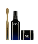 Zestaw do higieny jamy ustnej - pasta, płyn odświeżający, szczoteczka