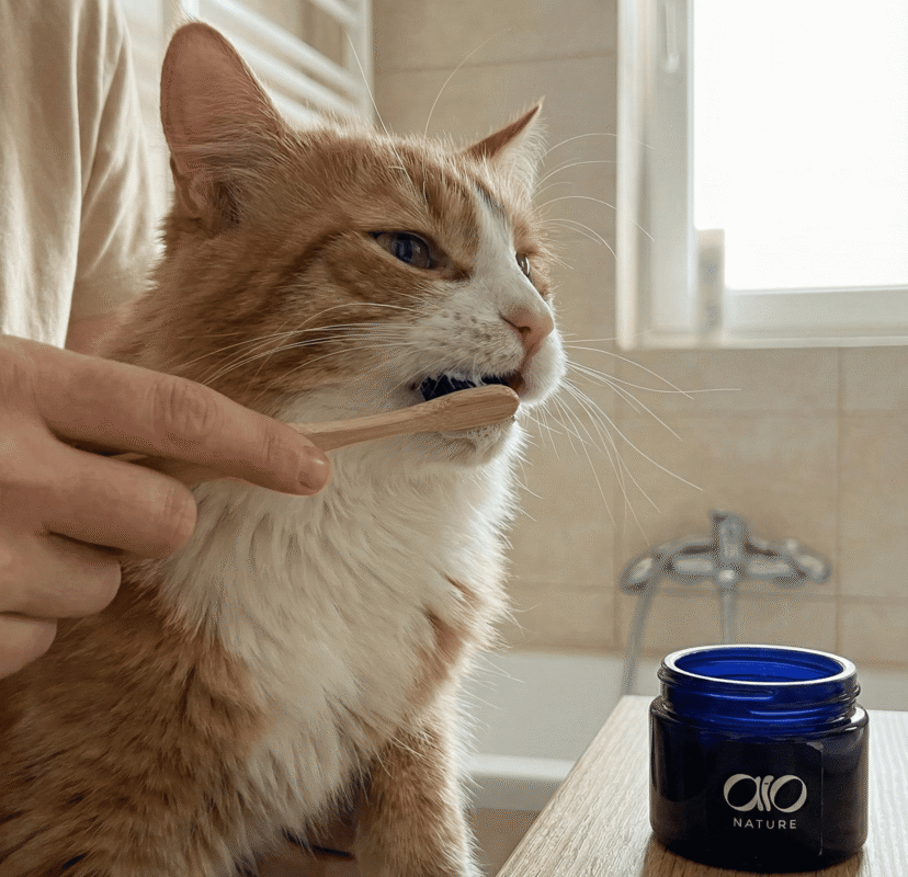 Pasta do zębów dla kota